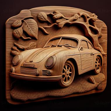 3D модель Порше 356 (STL)